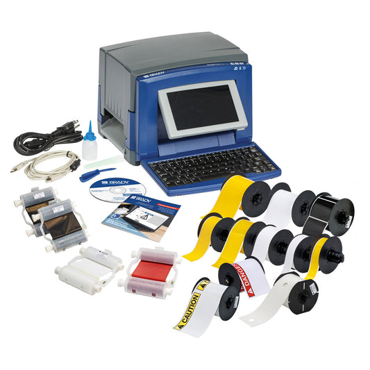 Brady S3100 Sign & Label Printer General ID Kit, 60" Tape, 3 IPS