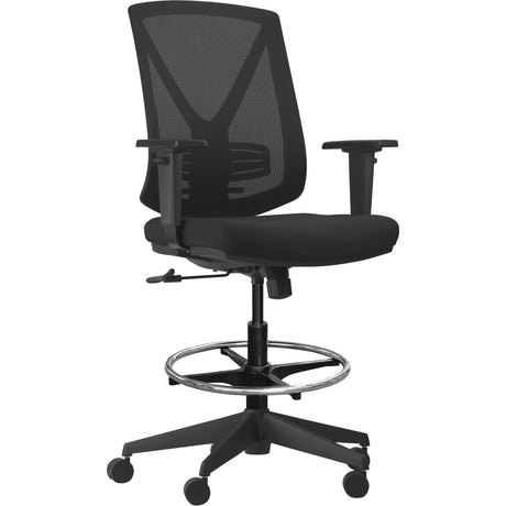 Activ™ Series Synchro-Tilt Adjustable Chair, Fabric/Mesh, Black, 275 lbs. Capacity