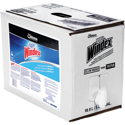 Windex® Glass Cleaner with Ammonia-D®, 5 gal., Bag