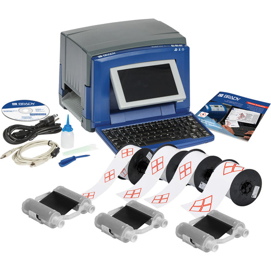Brady S3100 Sign & Label Printer with GHS Kit, 60" Tape, 3 IPS