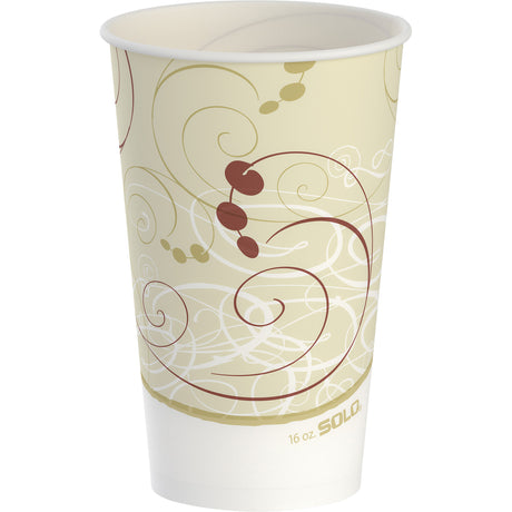 Dart® Solo® Waxed Disposable Cup, Paper, 16 oz., Multi-Colour