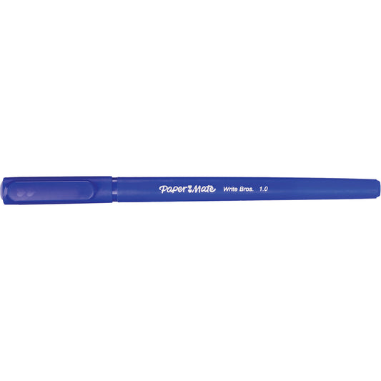 Paper Mater® Write Bros® Ball Point Pen, Blue, 1 mm