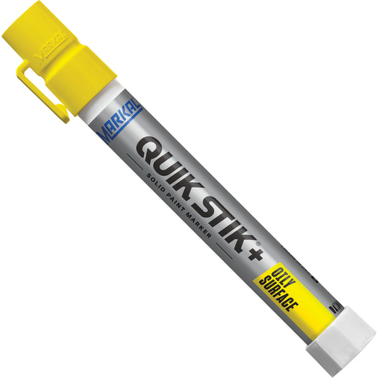 Quik Stik®+ Oily Surface Paint Marker, Solid Stick, Yellow