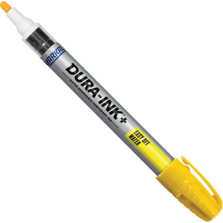 Dura-Ink+ Easy Off Water Paint Marker, Solid Stick, Yellow