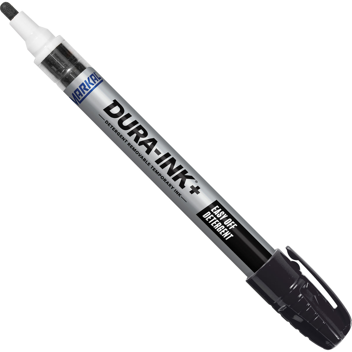 Dura-Ink+ Easy Off Detergent Paint Marker, Solid Stick, Black