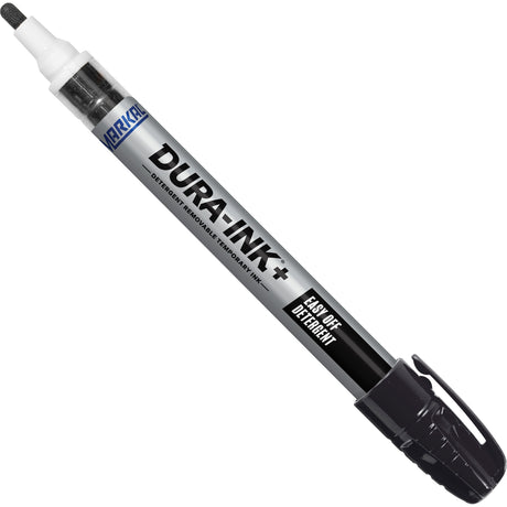 Dura-Ink+ Easy Off Detergent Paint Marker, Solid Stick, Black