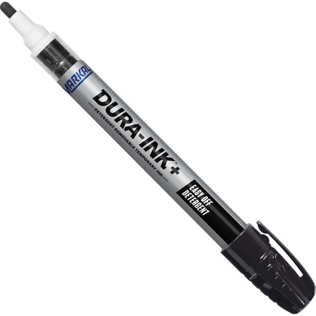 Dura-Ink+ Easy Off Detergent Paint Marker, Solid Stick, Black