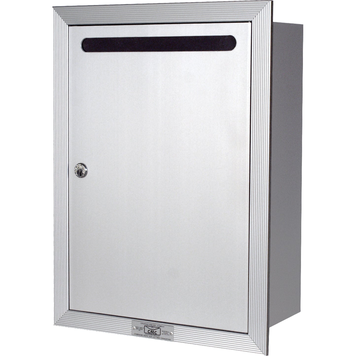 Recessed Collection Box, Wall -Mounted, 16-3/16" x 11-3/4", Aluminum