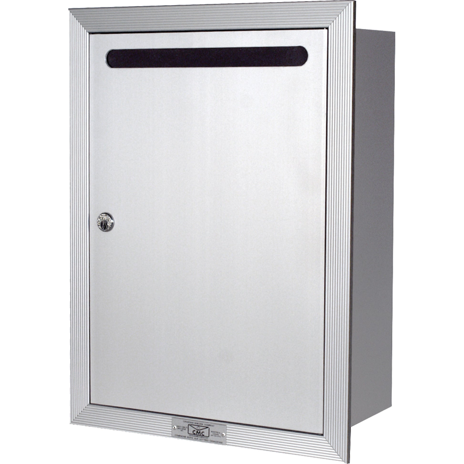 Recessed Collection Box, Wall -Mounted, 16-3/16" x 11-3/4", Aluminum