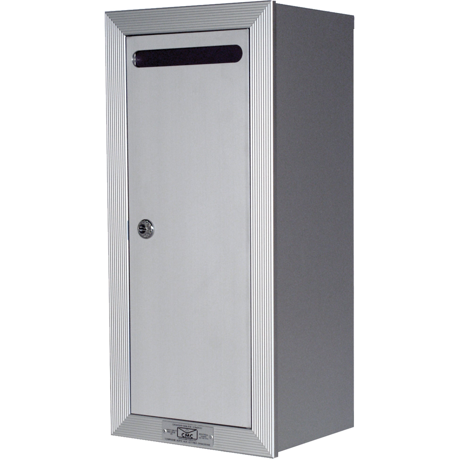 Collection Box, Surface -Mounted, 16-3/16" x 6-3/8", Aluminum