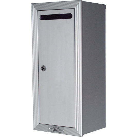 Collection Box, Surface -Mounted, 16-3/16" x 6-3/8", Aluminum