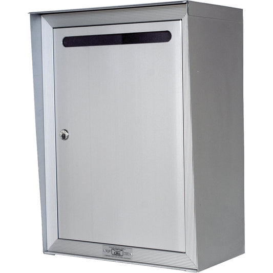 Collection Box, Wall -Mounted, 16-3/16" x 6-3/8", Aluminum