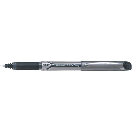 Hi-Tecpoint Grip Pen, Black, 0.5 mm