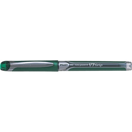 Hi-Tecpoint Grip Pen, Green, 0.7 mm
