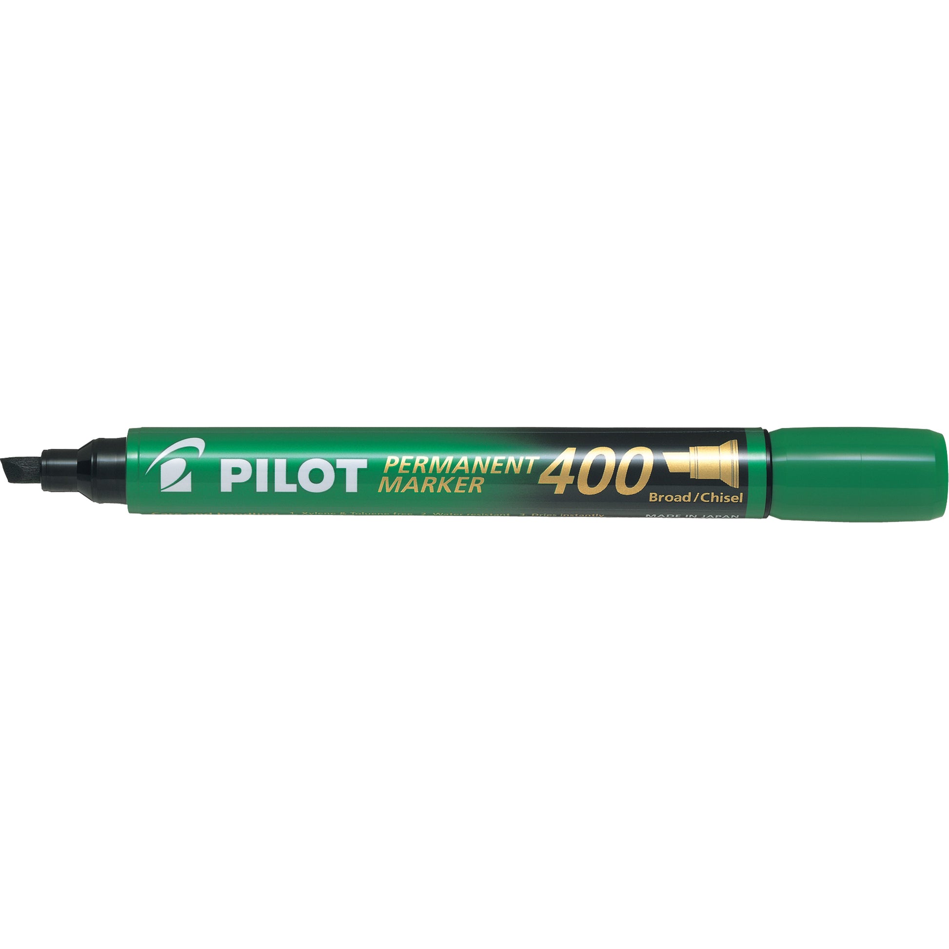400 Permanent Marker, Chisel, Green