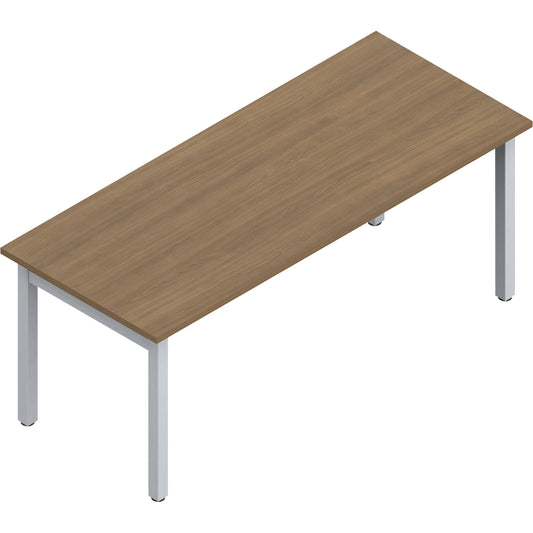Newland Table Desk, 29-7/10" L x 72" W x 29-3/5" H, Cherry