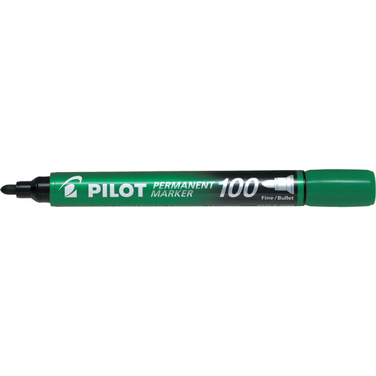 Series 100 Permanent Marker, Bullet, Green