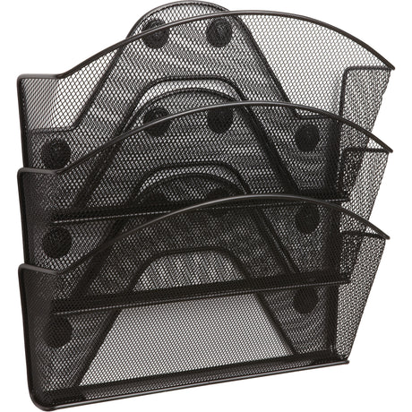 Onyx™ Magnetic Mesh File Pocket, 3 Pockets