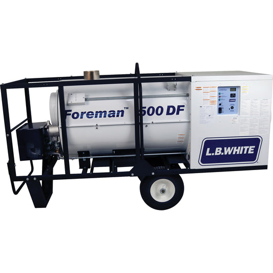 Foreman® 500 Indirect-fired Portable Heater, Radiant Heat, Natural Gas, 500000 BTU/H