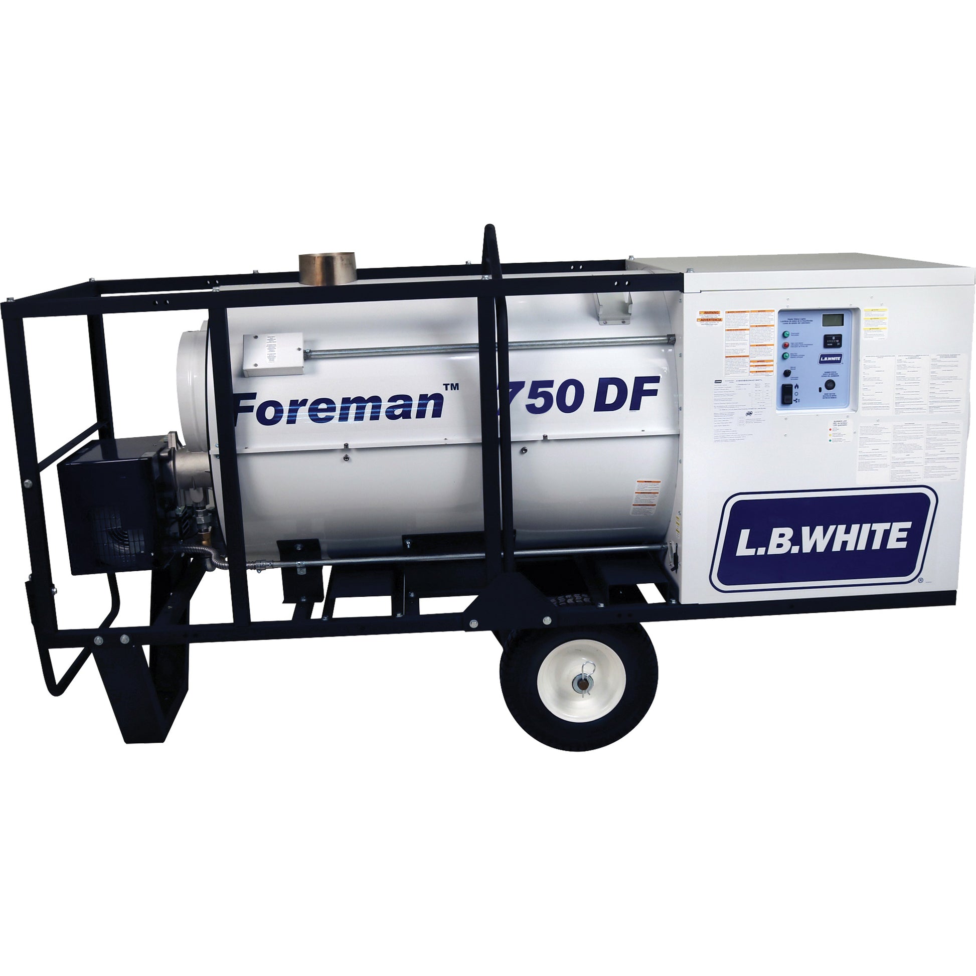 Foreman® 750 Indirect-fired Portable Heater, Radiant Heat, Natural Gas, 750000 BTU/H