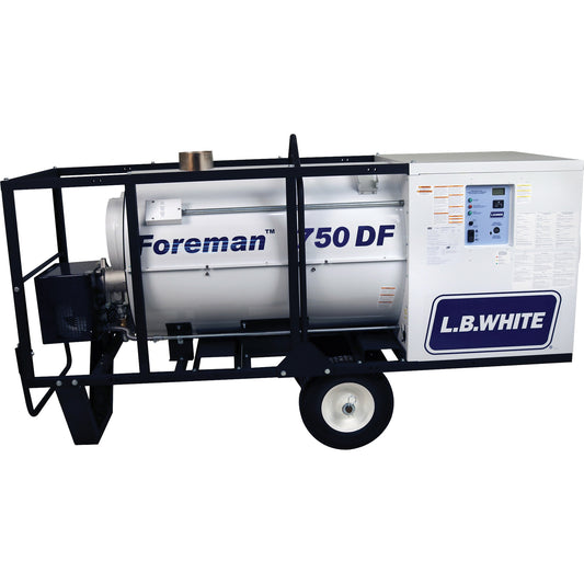 Foreman® 750 Indirect-fired Portable Heater, Radiant Heat, Natural Gas, 750000 BTU/H