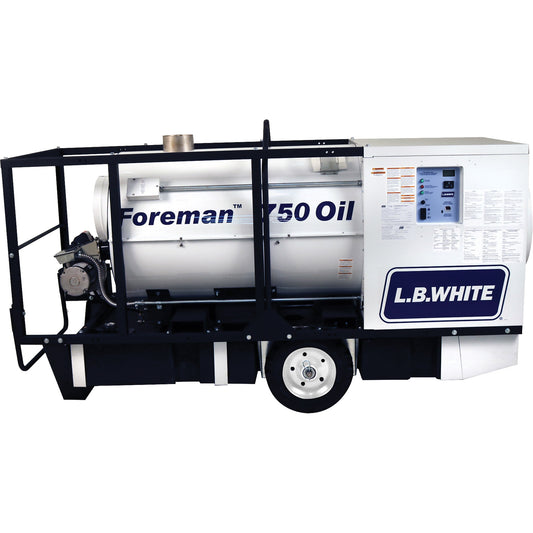 Foreman® 750 Indirect-fired Portable Heater, Oil Filled, Kerosene, 750000 BTU/H