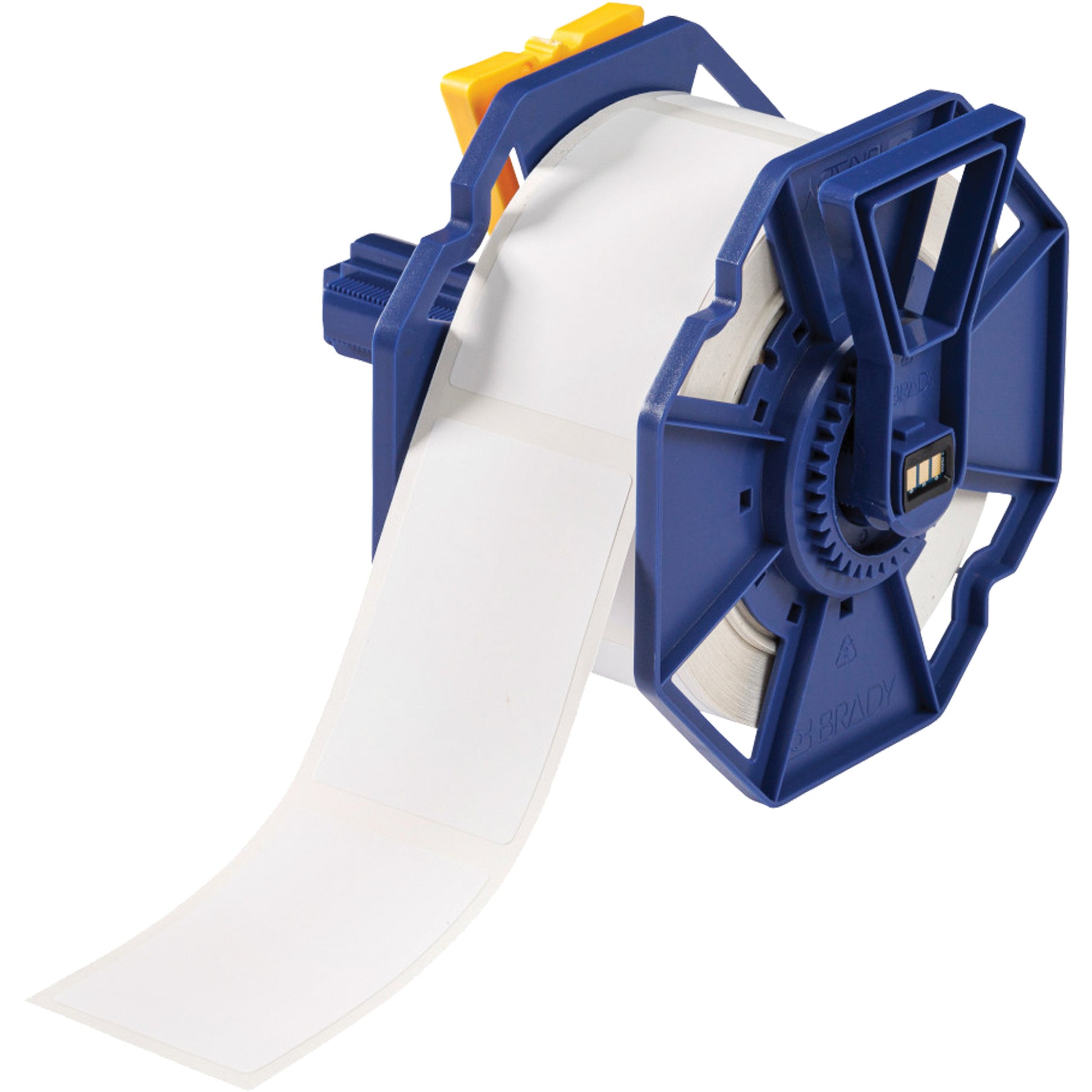 Brady Low-Halide Multi-Purpose Labels, Polyester, 2.17" L x 3.35" H, White