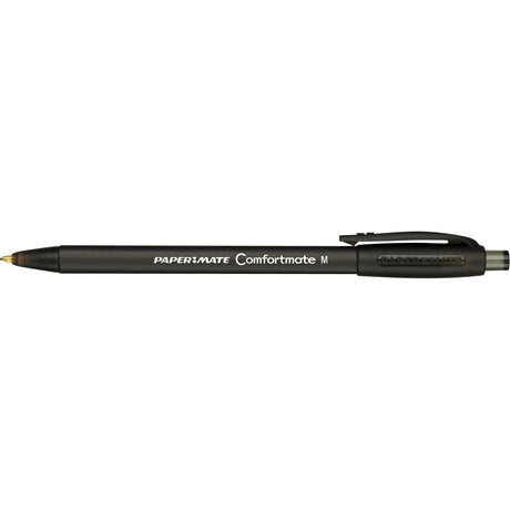 ComfortMate Pen, Black, 1 mm, Retractable