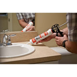 LePage® 2in1 Seal & Bond Sealant - Indoor Caulking for Kitchen, Bathroom Sink & Shower, Flexible & Water Resistant - 295 ml Cartridge, Clear, 1 Pack LePage