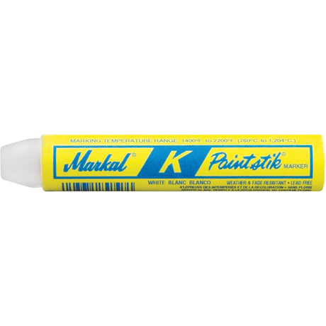 M Paintstik® Paint Marker for Heat Treating, Solid Stick, White