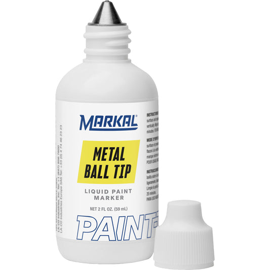 Paint-Riter® Metal Ball Tip, Liquid, Yellow
