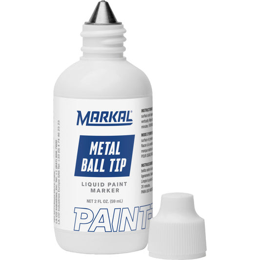 Paint-Riter® Metal Ball Tip, Liquid, Blue