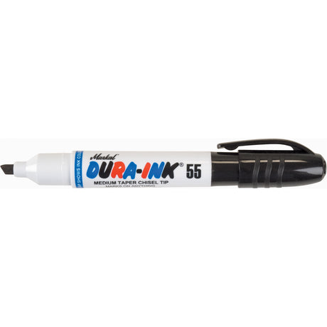 Dura-Ink® 55 Permanent Marker, Chisel, Black
