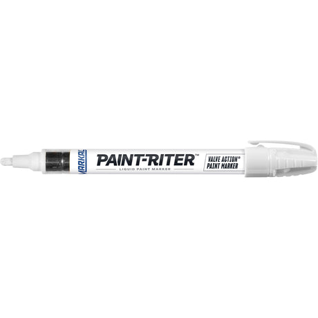 Paint-Riter® Valve Action® Paint Marker, Liquid, White