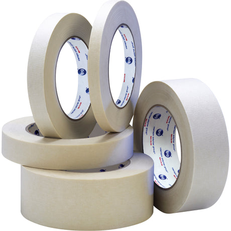 General Purpose Masking Tape, 72 mm (3") x 55 m (180'), Tan