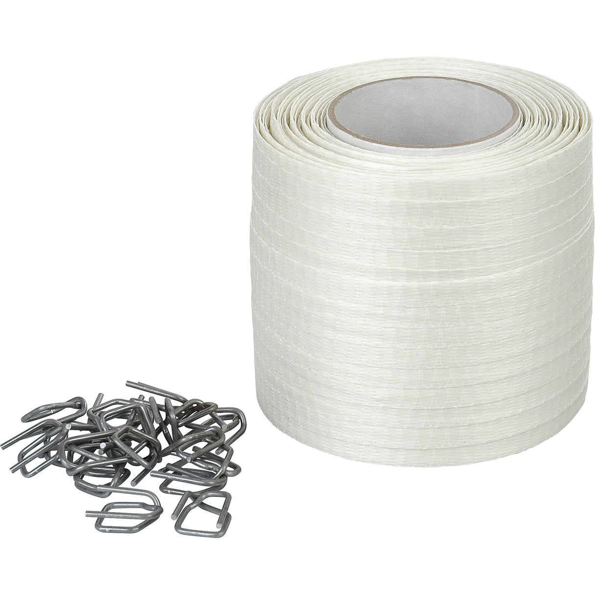 Woven Cord Strapping, Polyester, 1/2" W x 750' L