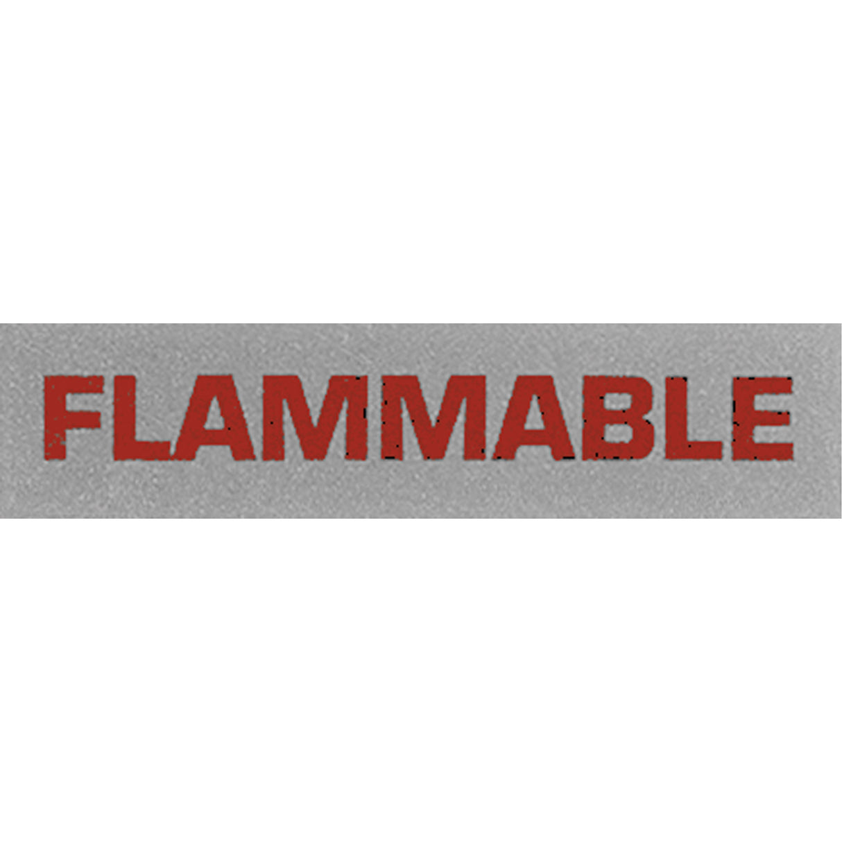 "Flammable" Special Handling Labels, 5" L x 2" W, Black on Red