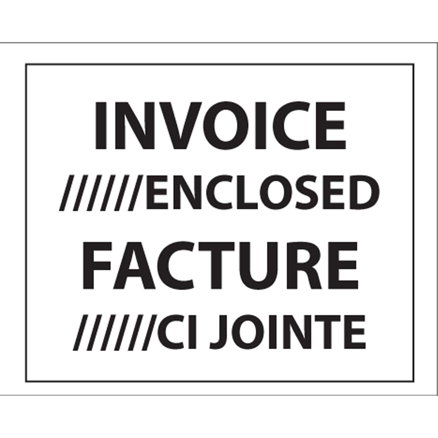 Packing List Envelopes, 4" L x 5" W, Backloading Style