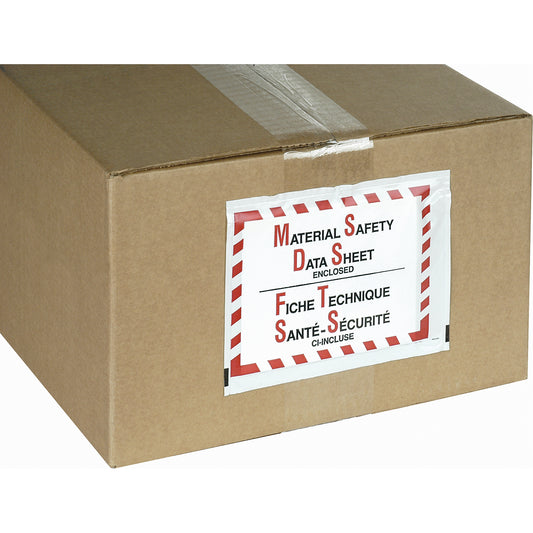 Packing List Envelopes, 6-1/2" L x 4-7/8" W, Backloading Style