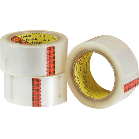 Scotch® Box Sealing Tapes, Hot Melt Adhesive, 2 mils, 48 mm (1-22/25") x 100 m (328')