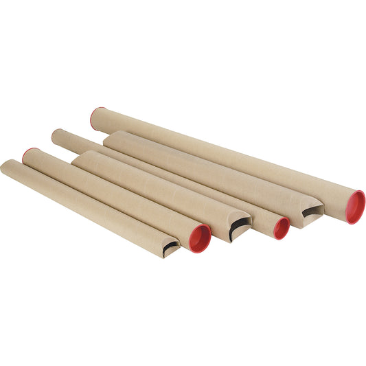Snap-Seal Mailing Tubes, Round, 2" W x 30" L