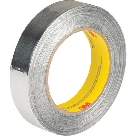 425 Aluminum Foil Tape, 4.6 mils Thick, 25.4 mm (1") x 54.86 m (180')