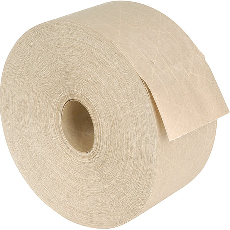 Reinforced Gummed Tape, 60 mm (2-9/25") x 137.2 m (450'), Kraft