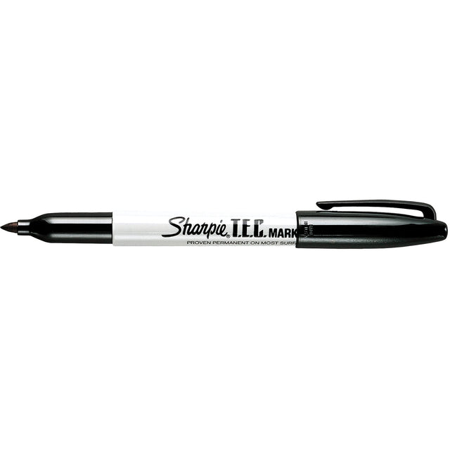 T.E.C. Permanent Marker, Fine, Black