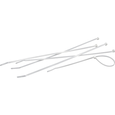 Cable Ties, 4" Long, 18 lbs. Tensile Strength, Natural