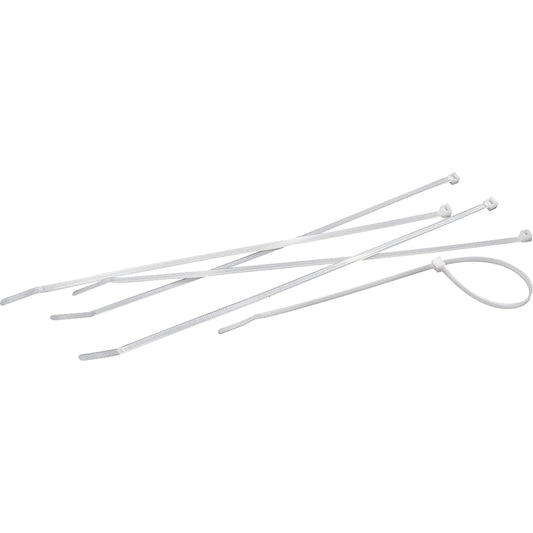 Cable Ties, 4" Long, 18 lbs. Tensile Strength, Natural