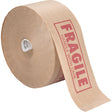 Pre-Printed Gummed Tapes, 76 mm (3") x 137 m (449.475'), Kraft