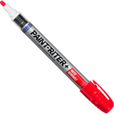Paint-Riter®+ Water Removable Paint Marker, Liquid, Red