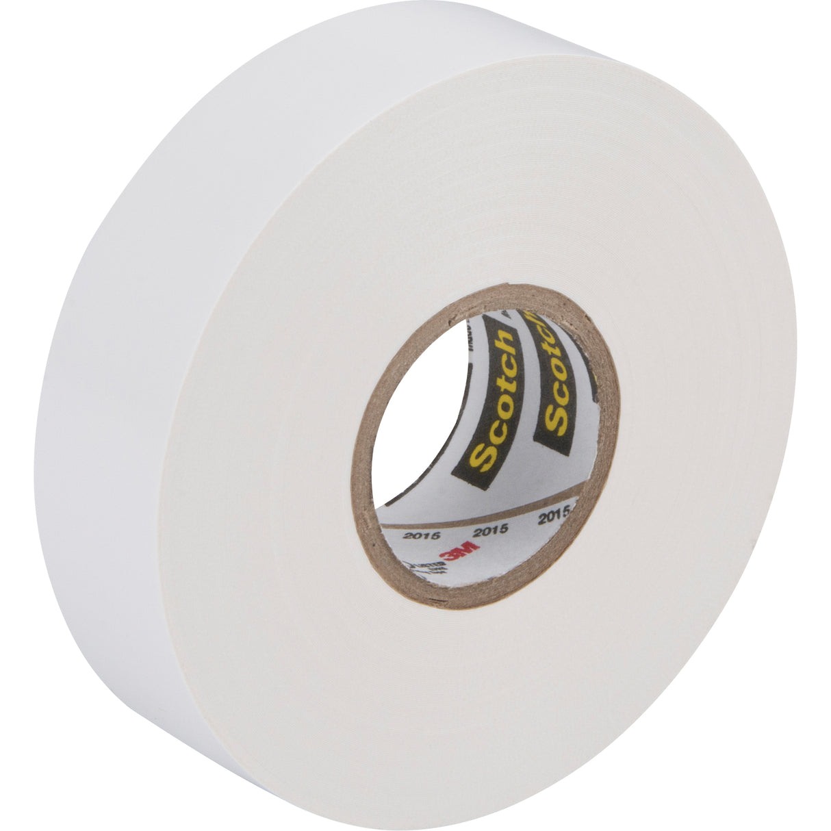 Scotch® 35 Colour Coded Tape, 19 mm (3/4") x 20.1 m (66'), White, 7 mils