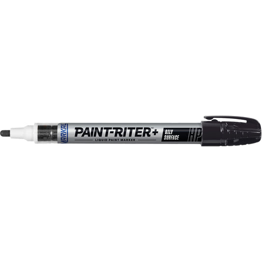 Paint-Riter® + Oily Surface Marker, Liquid, Black